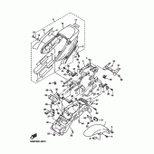 Схема узла: Крыло Yamaha XJR1300