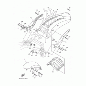 Схема вузла: Крило Yamaha XV1700 Road Star Warrior