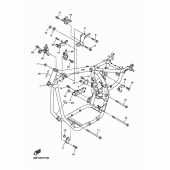 Схема вузла: Рама Yamaha XVS950 XV950 R-Spec