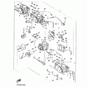 Схема узла: Опция (CARBURETOR; FOR FINLAND, SWEDEN) Yamaha YZF750 YZF750