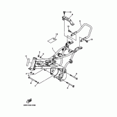 Схема вузла: Рама Yamaha TTR90 TT-R90