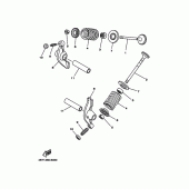 Схема вузла: Клапан Yamaha TTR110 TT-R110