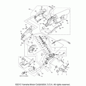 Схема узла: Выхлопная система Yamaha XV1900 Raider S