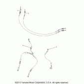 Схема вузла: Альтернативні шланги троси Yamaha XV1900 Raider SCL