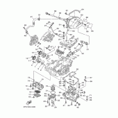 Схема узла: Масляный насос Yamaha TDM900