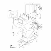 Схема вузла: Фара Yamaha WR250 WR250R