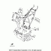 Схема вузла: Рама Yamaha TTR230 TT-R230