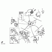 Схема вузла: Електроустаткування 1 Yamaha XJR1300