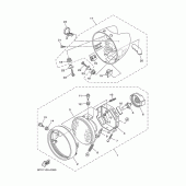 Схема узла: Фара Yamaha XV1700 Road Star Warrior