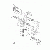Схема узла: Масляный насос Yamaha YP250 Grand Majesty