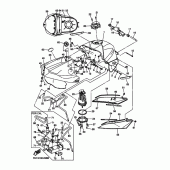 Схема вузла: Паливний бак Yamaha YZF-R1 R1