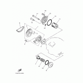 Схема узла: Масляный насос Yamaha TTR230 TT-R230