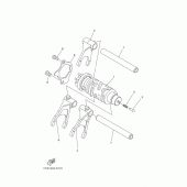 Схема вузла: Вал перемикання Yamaha MT07/MTT690 MT-07