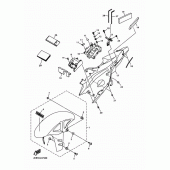 Схема узла: Крыло Yamaha YZF-R1 R1
