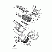 Схема узла: Цилиндр Yamaha BT1100 Bulldog