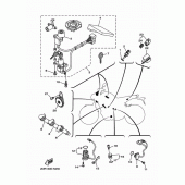 Схема вузла: Електроустаткування 2 Yamaha MT09/ MTN850 MT-09