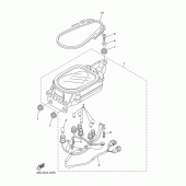 Схема вузла: Панель приладів Yamaha XVS400 Drag Star Classic