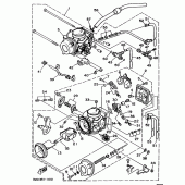 Схема вузла: Карбюратор Yamaha TDM850