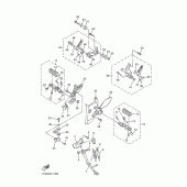 Схема вузла: Підтримка. Yamaha YZF1000R Thunderace
