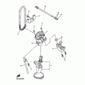 Схема вузла: Масляний насос Yamaha XJ6 Diversion (S-TYPE)