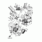 Схема вузла: Головка циліндра Yamaha XV250 V-Star