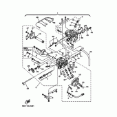 Схема узла: Карбюратор Yamaha XVS650 Drag Star Silverado