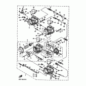 Схема вузла: Карбюратор 2 Yamaha YZF-R6/ YZF600 R6
