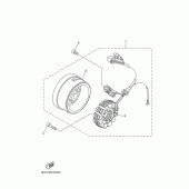 Схема вузла: Генератор Yamaha XT125