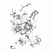 Схема узла: Рама Yamaha XVZ1300 Royal Star Midnight Venture