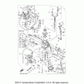 Схема вузла: Карбюратор Yamaha XVS1100 V-Star Midnight Custom