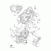 Схема узла: Картер двигателя Yamaha WR450F