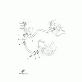 Схема узла: Система индукции воздуха Yamaha MT03 MT-03