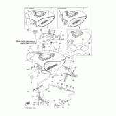 Схема узла: Топливный бак Yamaha XVS1100 Drag Star Classic