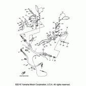 Схема узла: Руль и Тросики Yamaha FJ09 FJ-09