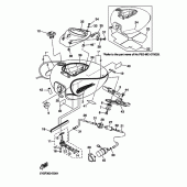Схема вузла: Паливний бак Yamaha XVS1100 Drag Star Classic