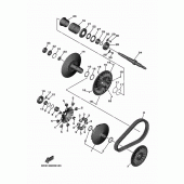 Схема вузла: Зчеплення 2 Yamaha XP530 T-MAX DX