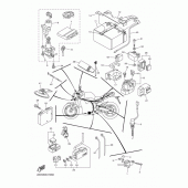 Схема вузла: Електроустаткування 2 Yamaha FZ1 FZ1 FAZER (Naked, ABS)