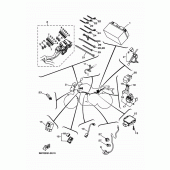 Схема вузла: Електроустаткування 2 Yamaha FZ10/ MTN1000 MT-10