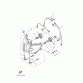 Схема вузла: Фара Yamaha XP500 T-MAX