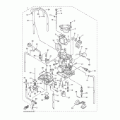 Схема вузла: Карбюратор Yamaha YZ250 YZ250F