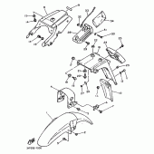 Схема вузла: Крило Yamaha XTZ660 Tenere