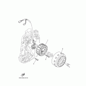 Схема вузла: Генератор Yamaha YP400 Majesty