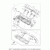 Схема вузла: Впускна система 2 Yamaha FZ10/MTN1000 FZ-10