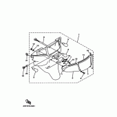 Схема узла: Задний фонарь (Стоп-сигнал) Yamaha YP250 Majesty