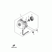 Схема вузла: Фара Yamaha YBR125