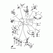 Схема вузла: Електроустаткування 1 Yamaha YZF-R6/ YZF600 R6