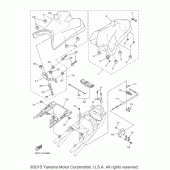 Схема узла: Сиденье Yamaha FZ6 FZ6R