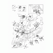 Схема вузла: Електроустаткування 1 Yamaha XP530 T-MAX SX