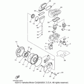 Схема вузла: Впускна система Yamaha XVS650 V-Star Classic