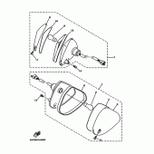 Схема узла: Поворотники Yamaha YP250 Majesty
